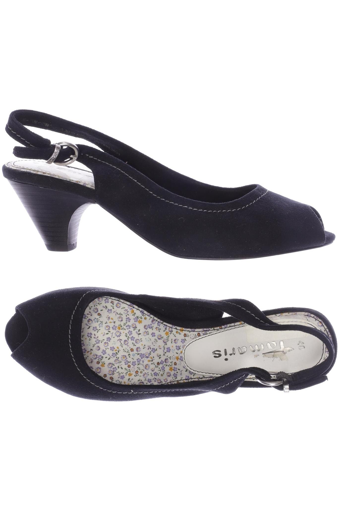 

Tamaris Damen Sandale, schwarz