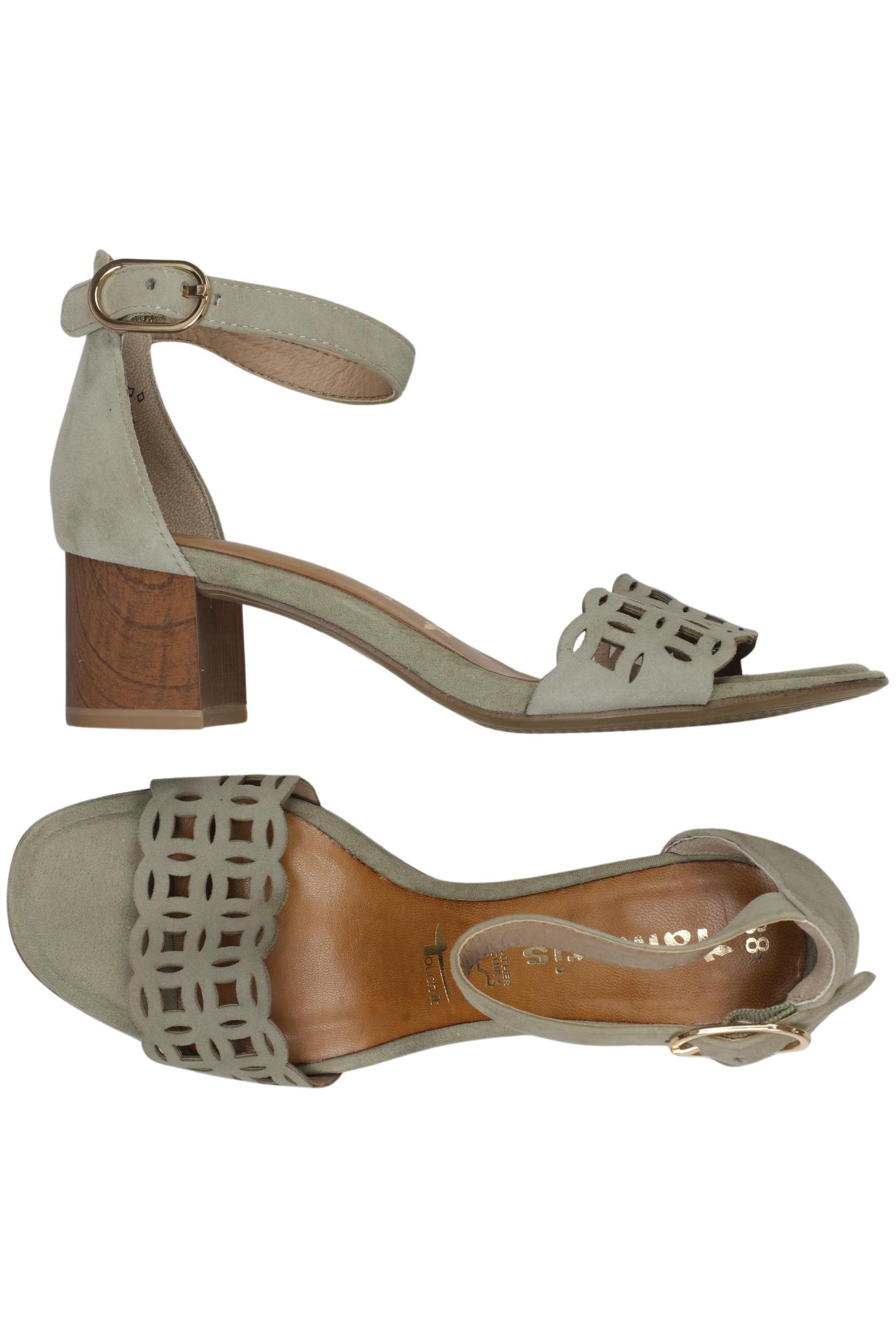 

Tamaris Damen Sandale, grün, Gr. 38