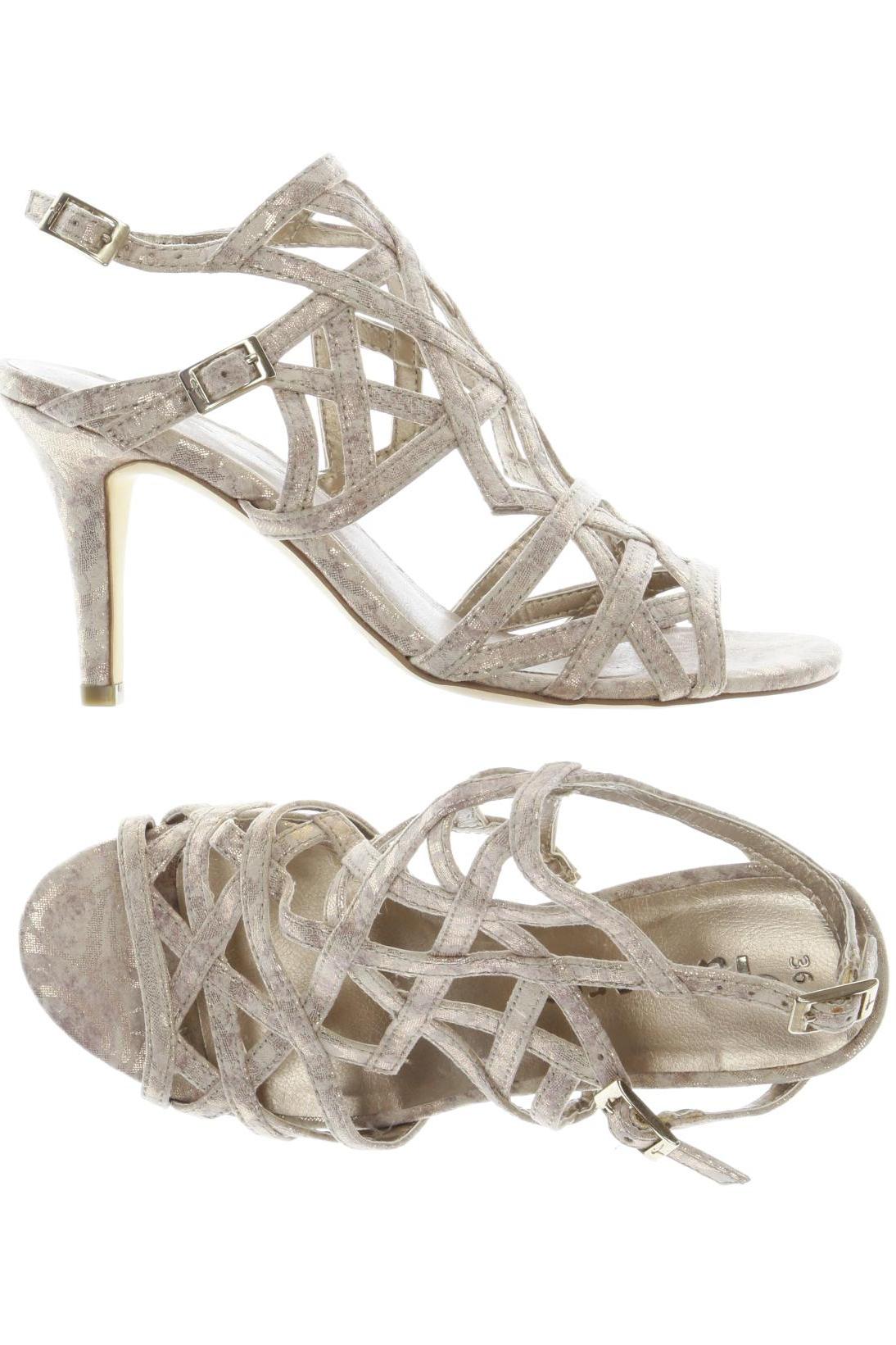 

Tamaris Damen Sandale, beige, Gr. 36