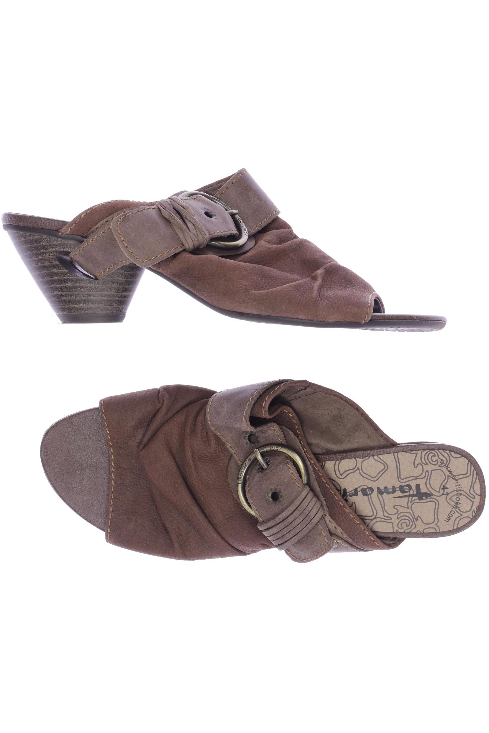 

Tamaris Damen Sandale, braun, Gr. 41