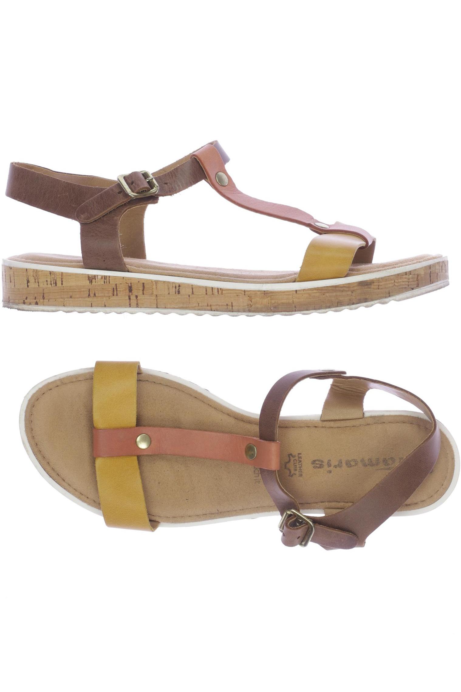 

Tamaris Damen Sandale, braun, Gr. 40