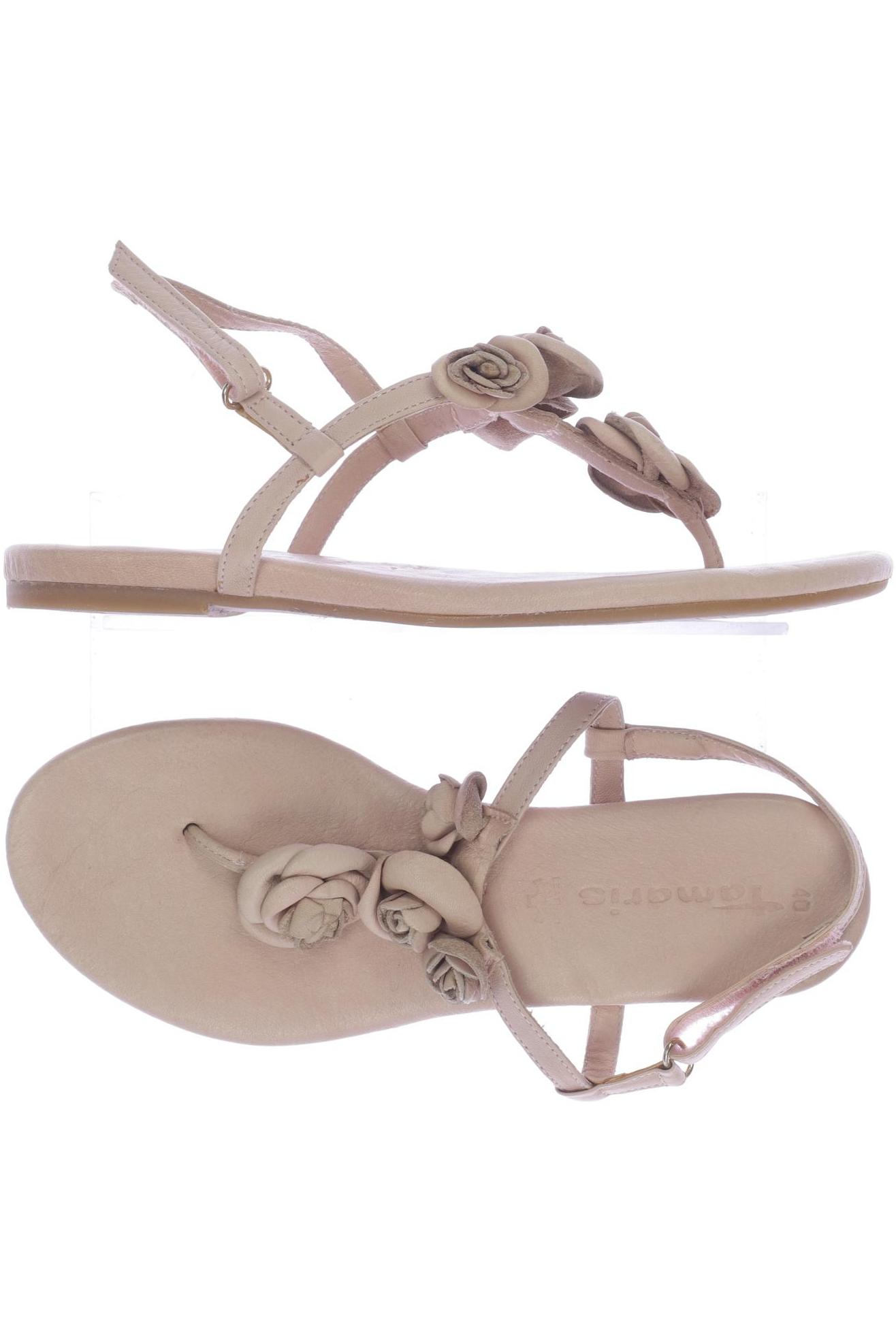 

Tamaris Damen Sandale, beige, Gr. 40