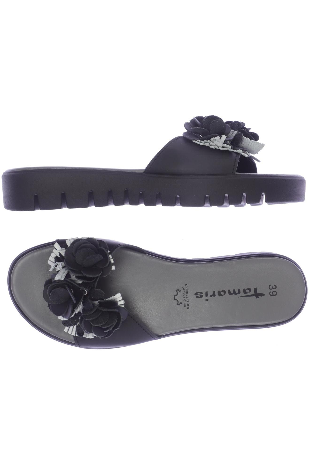 

Tamaris Damen Sandale, schwarz
