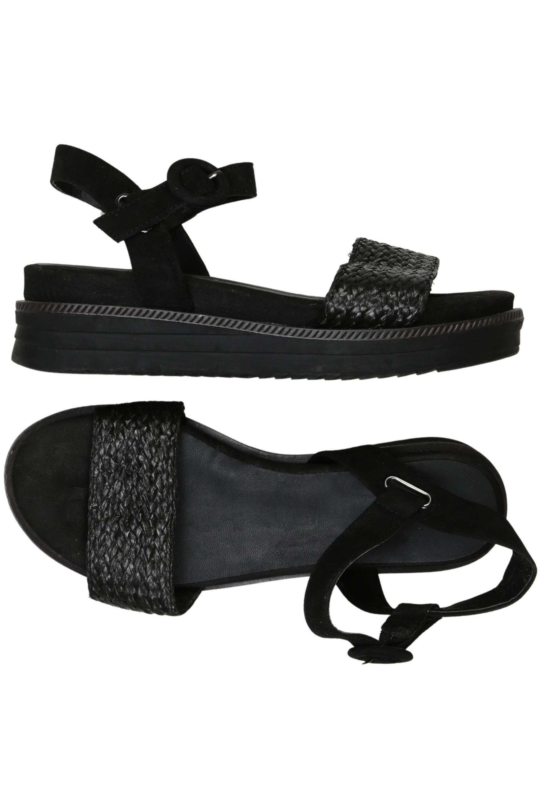 

Tamaris Damen Sandale, schwarz, Gr. 38