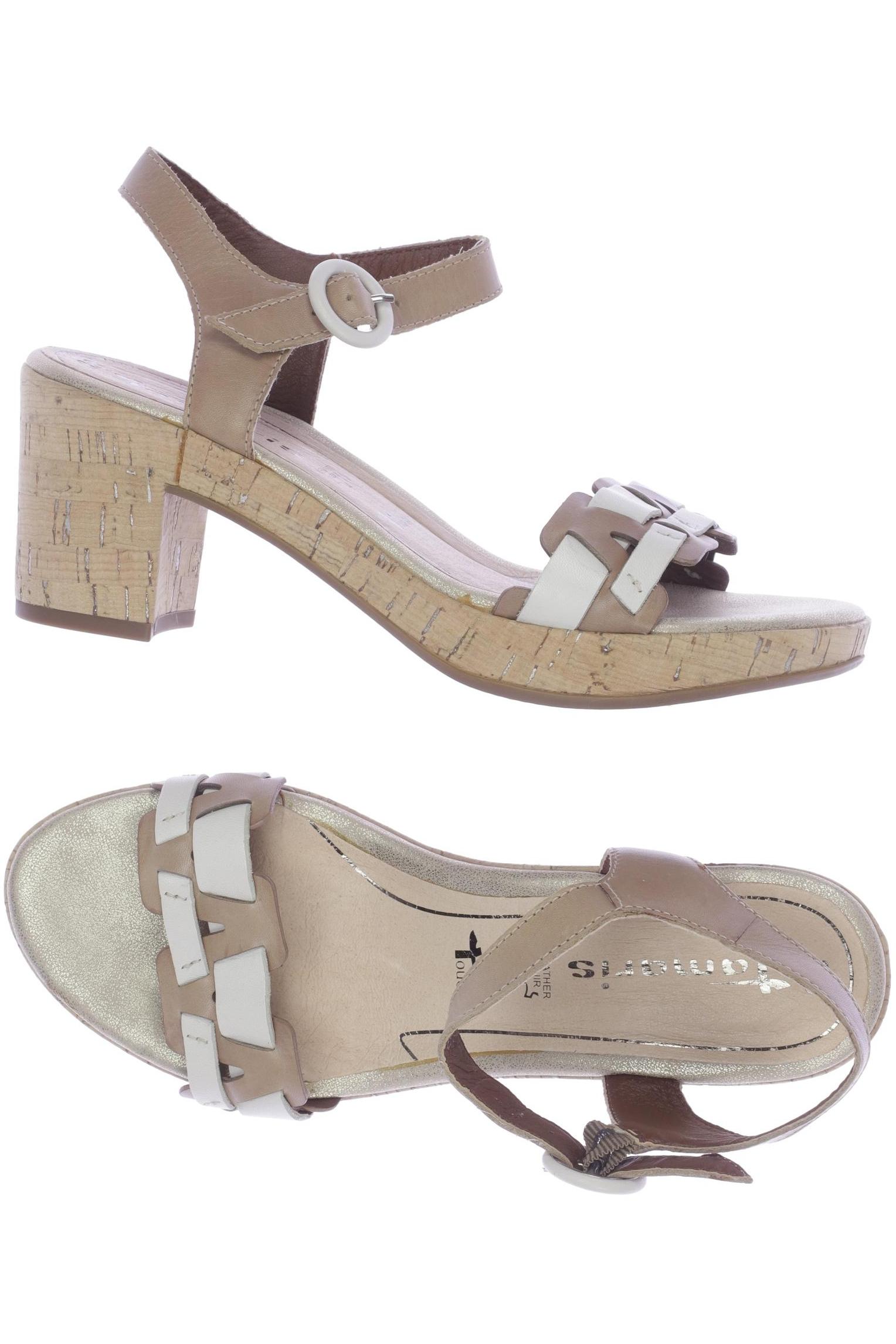 

Tamaris Damen Sandale, beige, Gr. 38