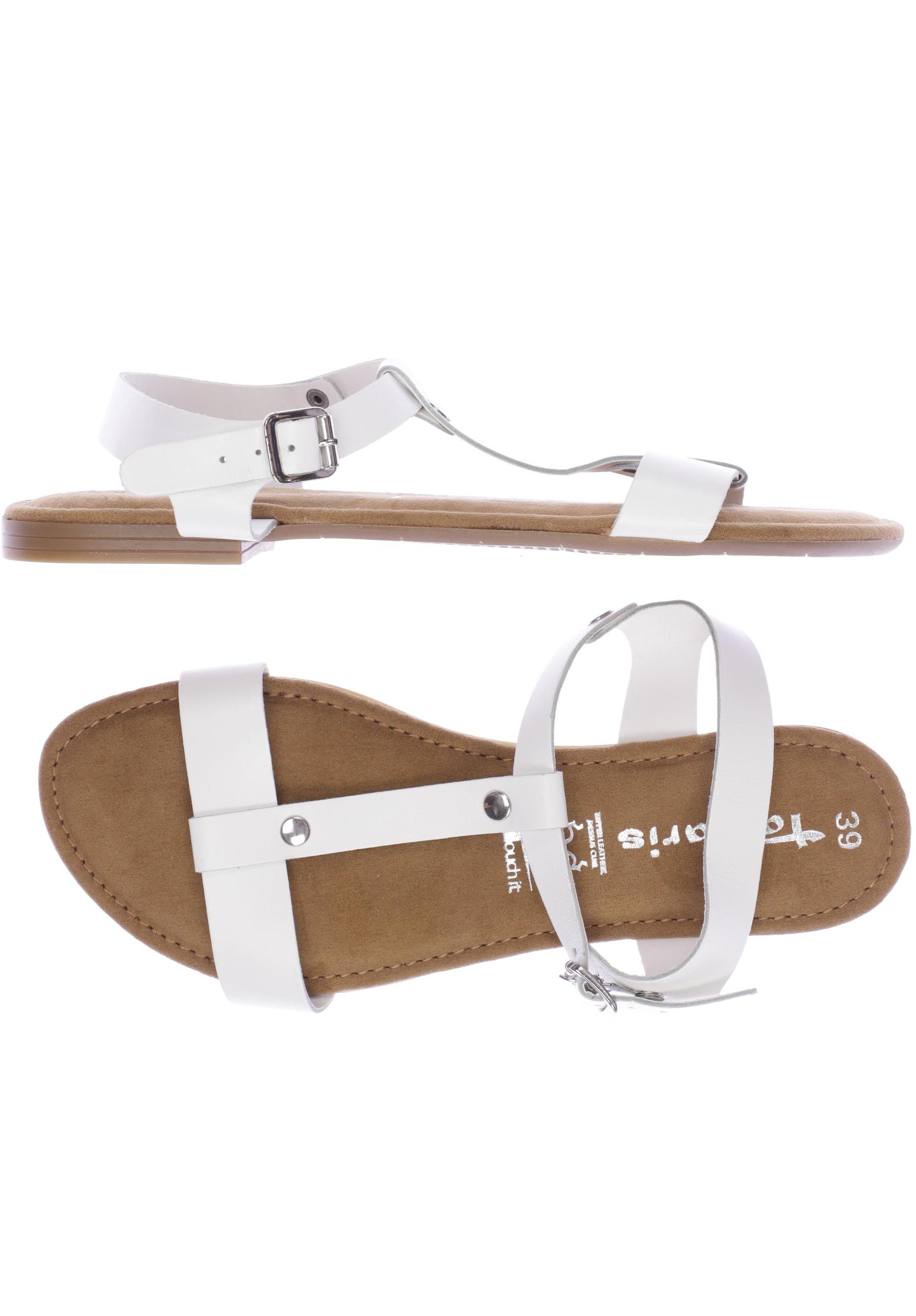 

Tamaris Damen Sandale, weiß, Gr. 39