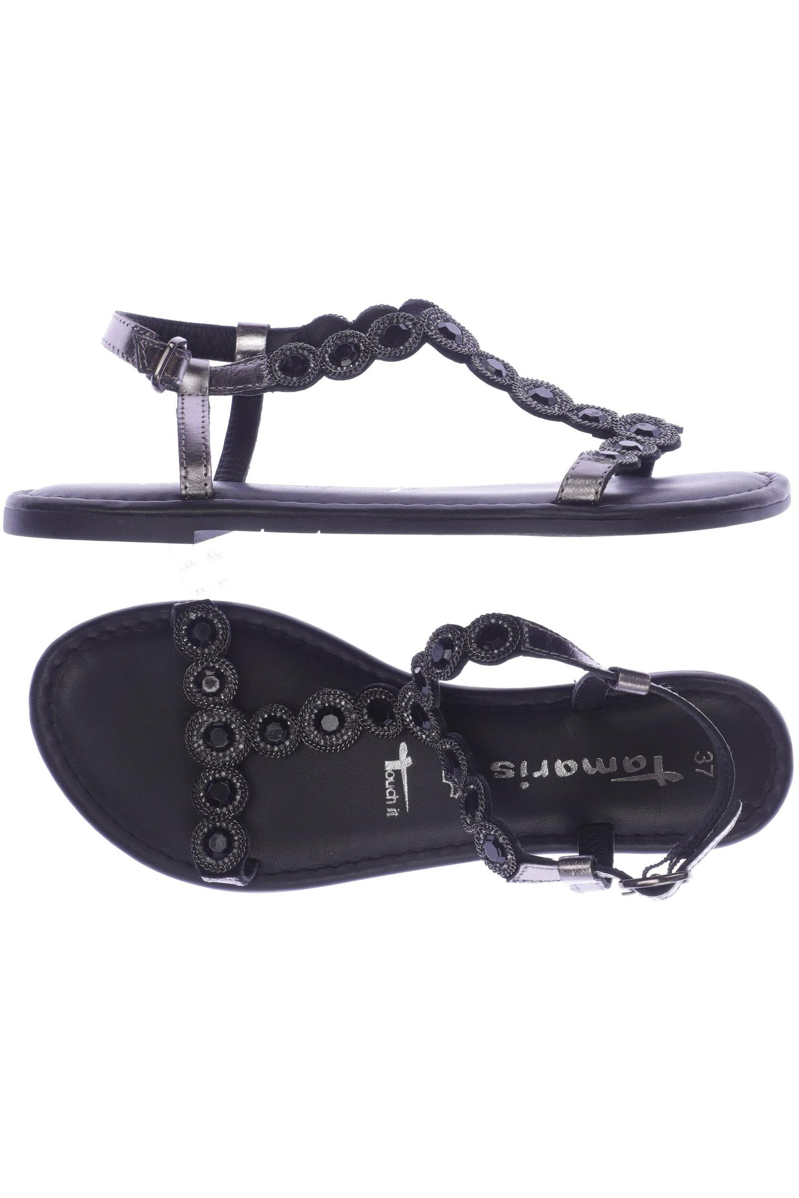 

Tamaris Damen Sandale, schwarz