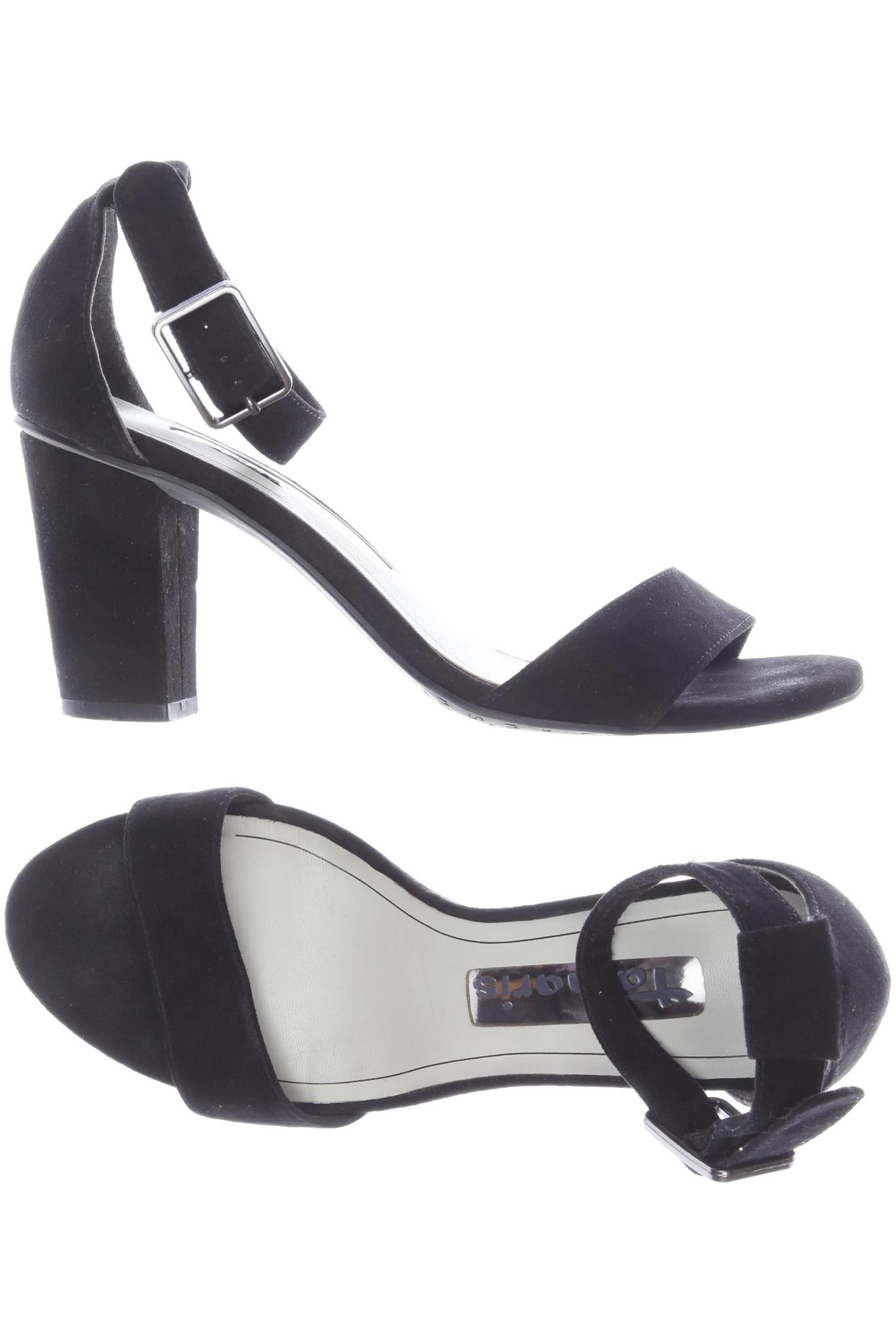 

Tamaris Damen Sandale, schwarz, Gr. 36