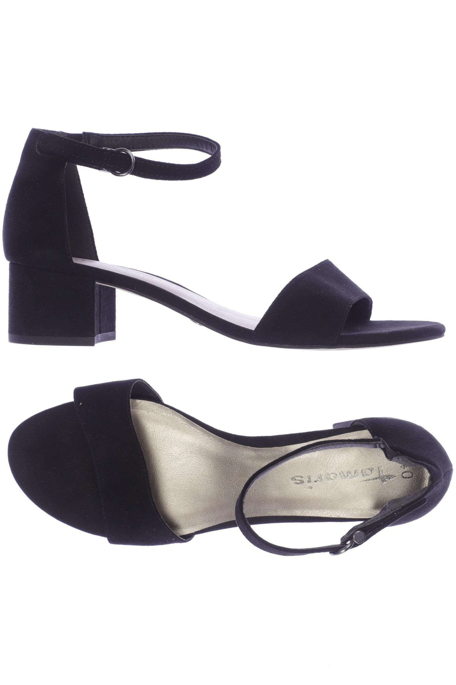 

Tamaris Damen Sandale, schwarz, Gr. 40