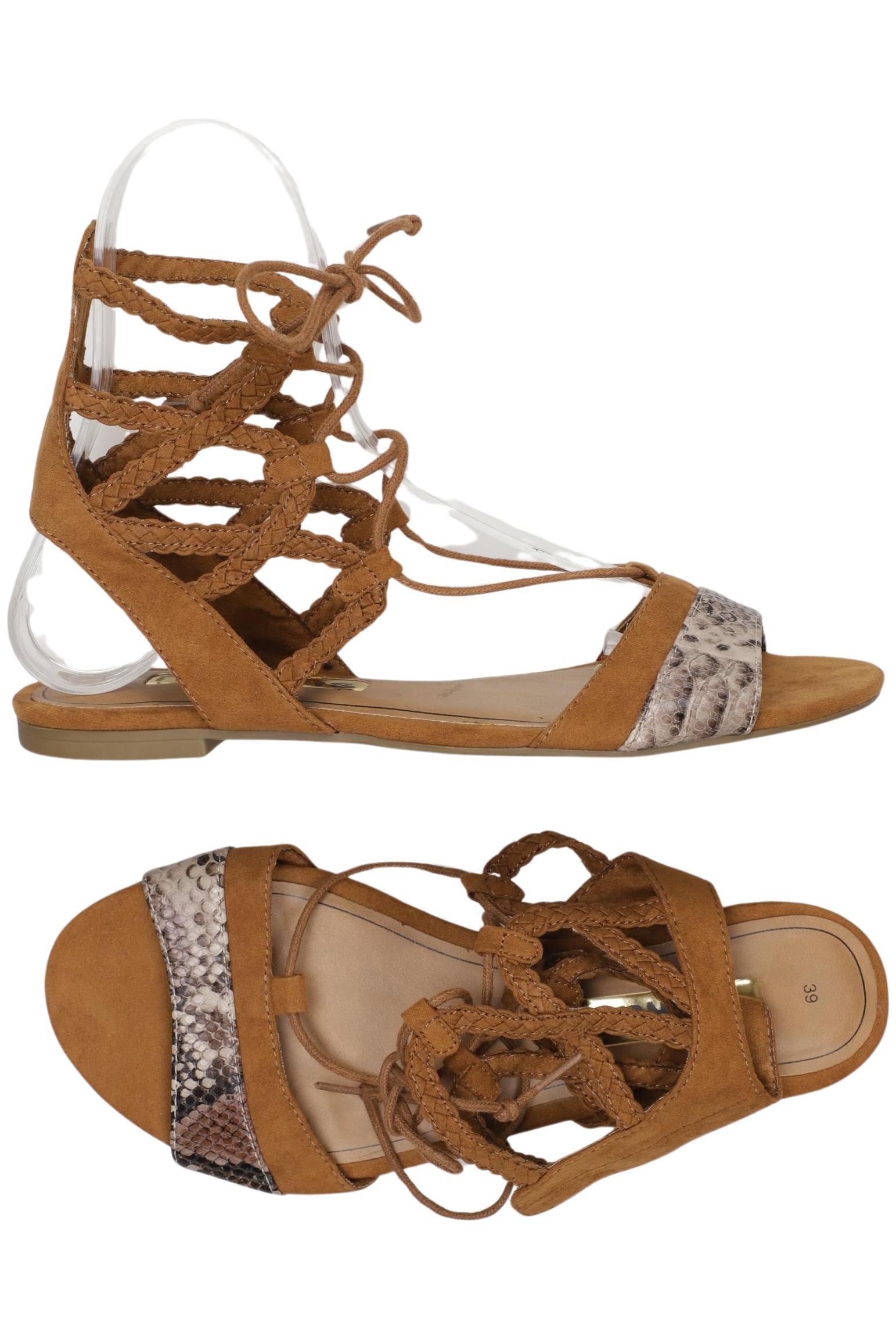 

Tamaris Damen Sandale, braun, Gr. 39