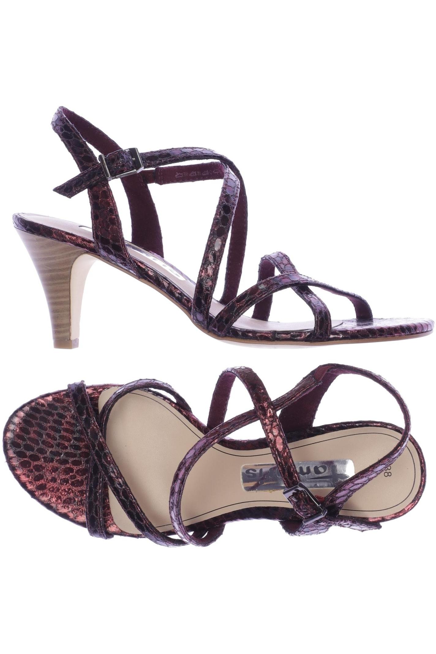 

Tamaris Damen Sandale, bordeaux, Gr. 38