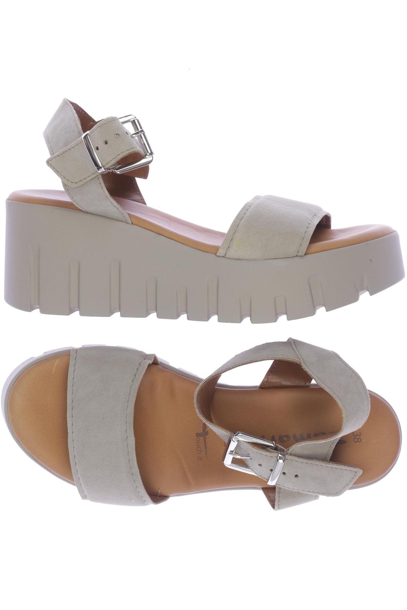 

Tamaris Damen Sandale, beige
