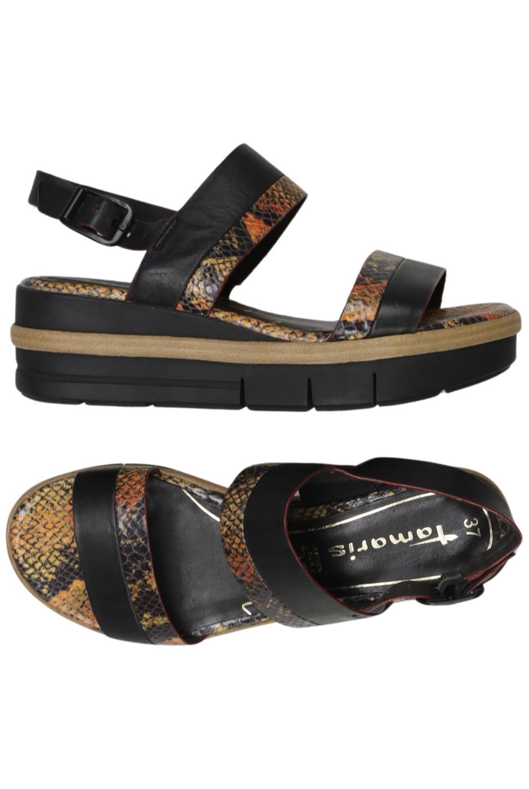 

Tamaris Damen Sandale, orange, Gr. 37