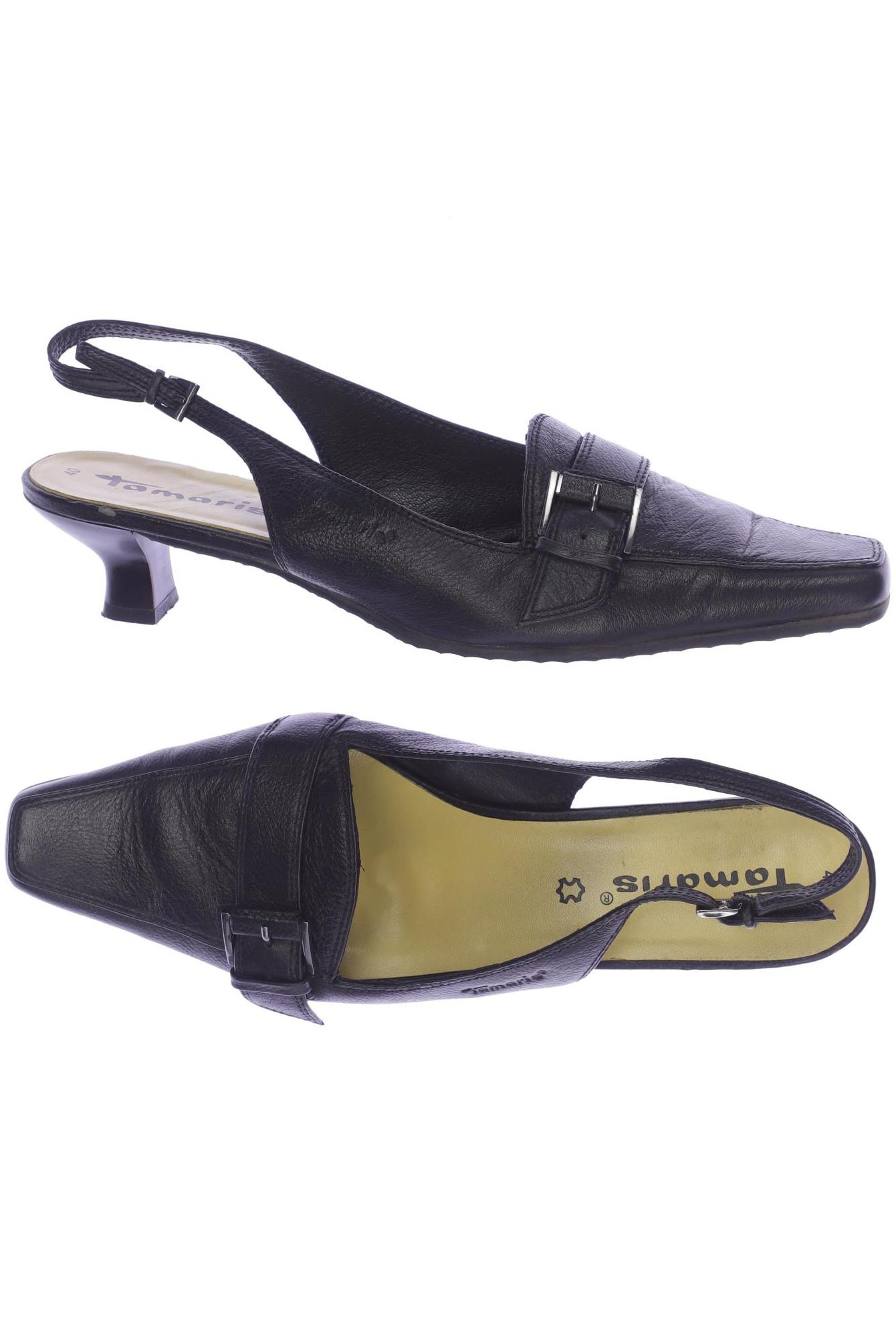 

Tamaris Damen Sandale, schwarz