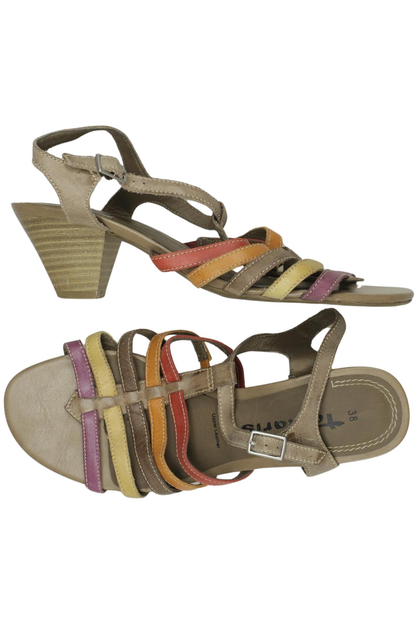 

Tamaris Damen Sandale, beige, Gr. 38