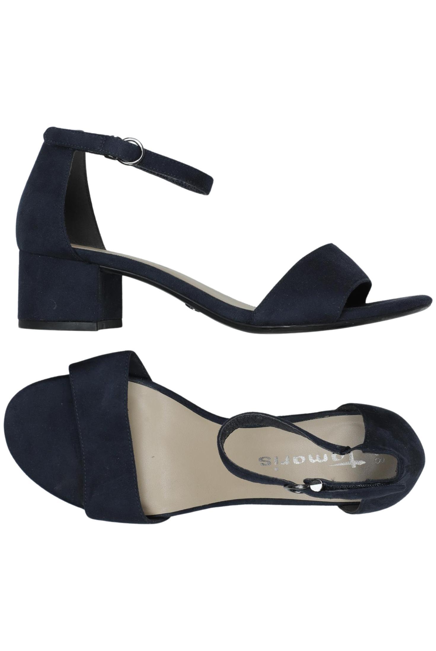 

Tamaris Damen Sandale, marineblau, Gr. 38