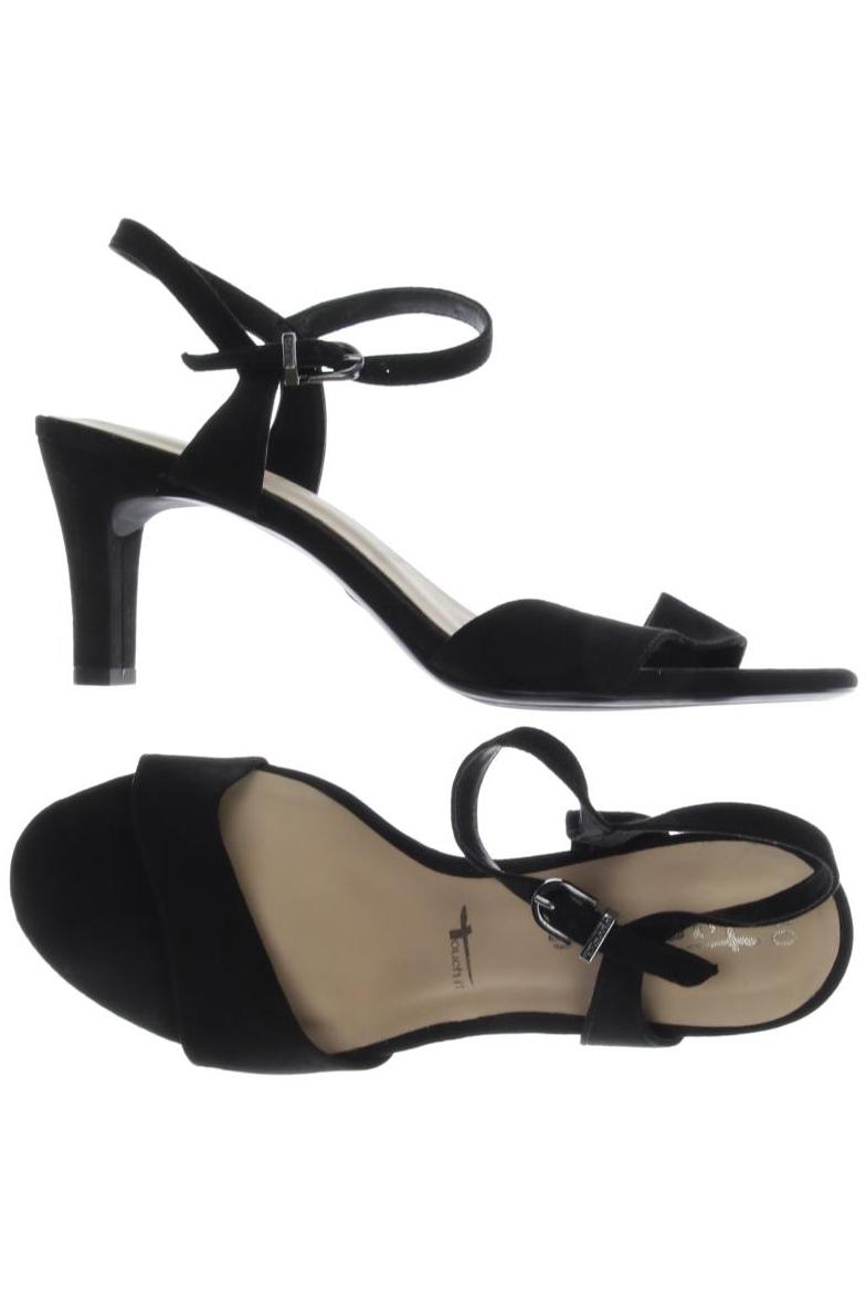 

Tamaris Damen Sandale, schwarz, Gr. 40