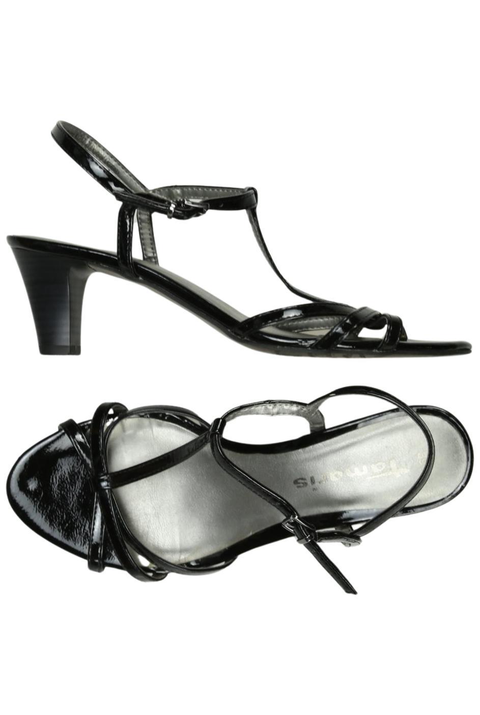

Tamaris Damen Sandale, schwarz, Gr. 39
