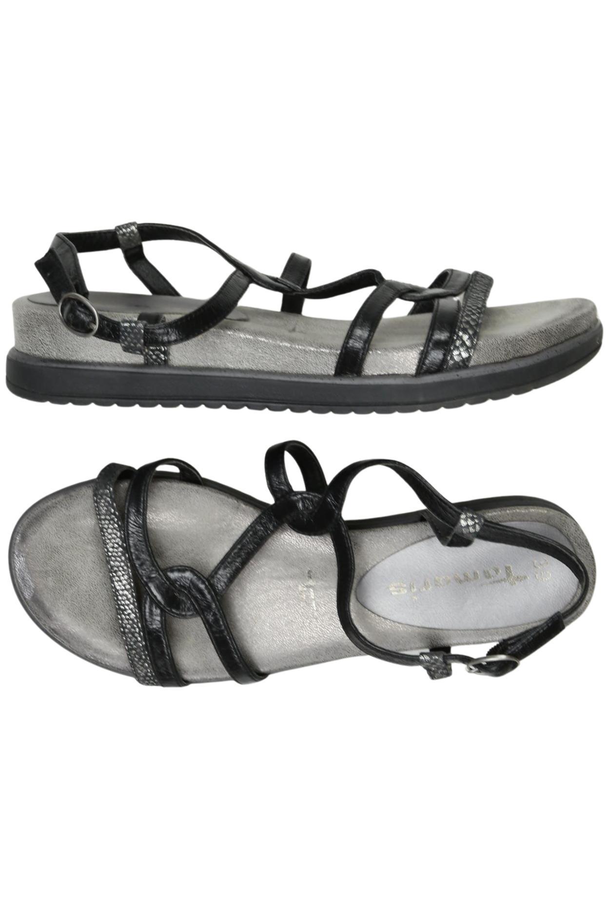 

Tamaris Damen Sandale, schwarz, Gr. 39