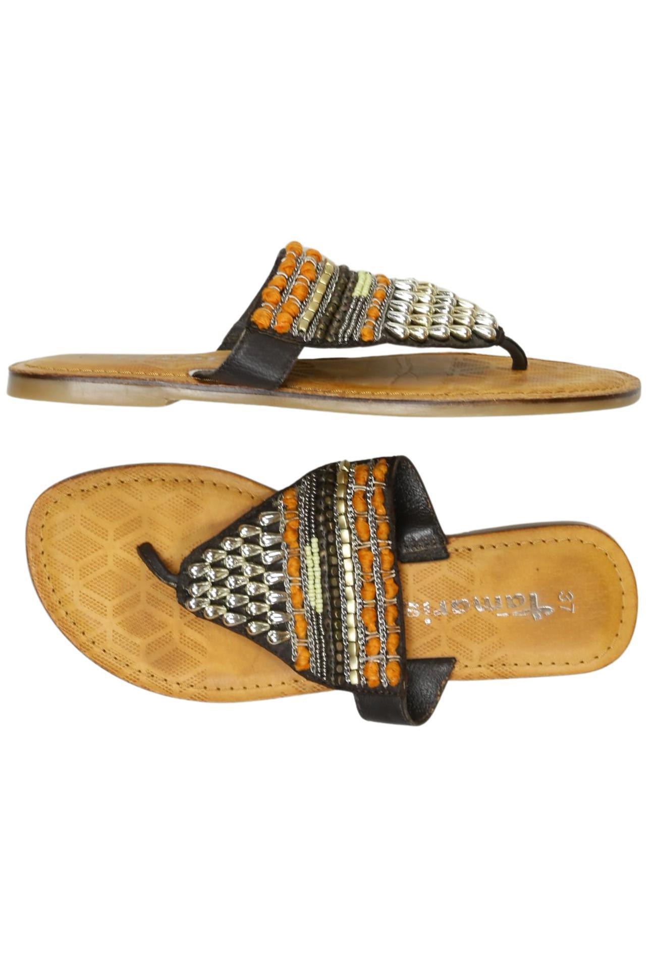 

Tamaris Damen Sandale, braun, Gr. 37