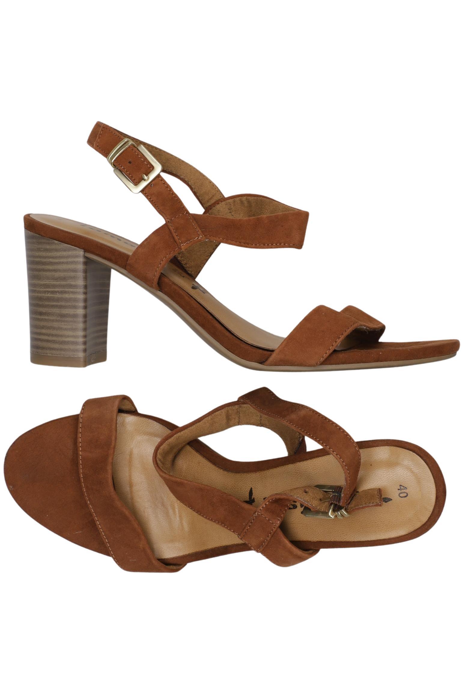

Tamaris Damen Sandale, braun, Gr. 40