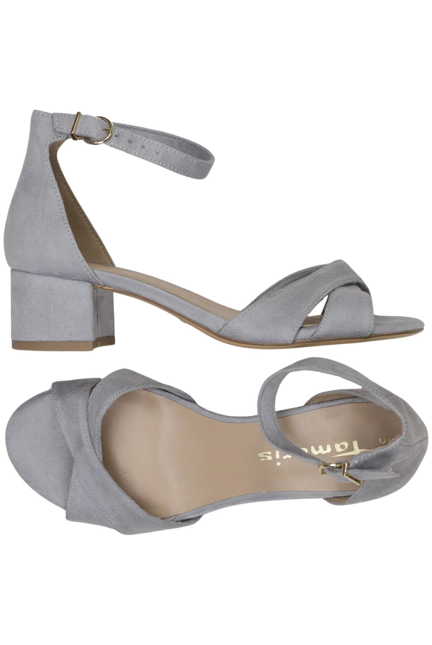 

Tamaris Damen Sandale, grau, Gr. 36