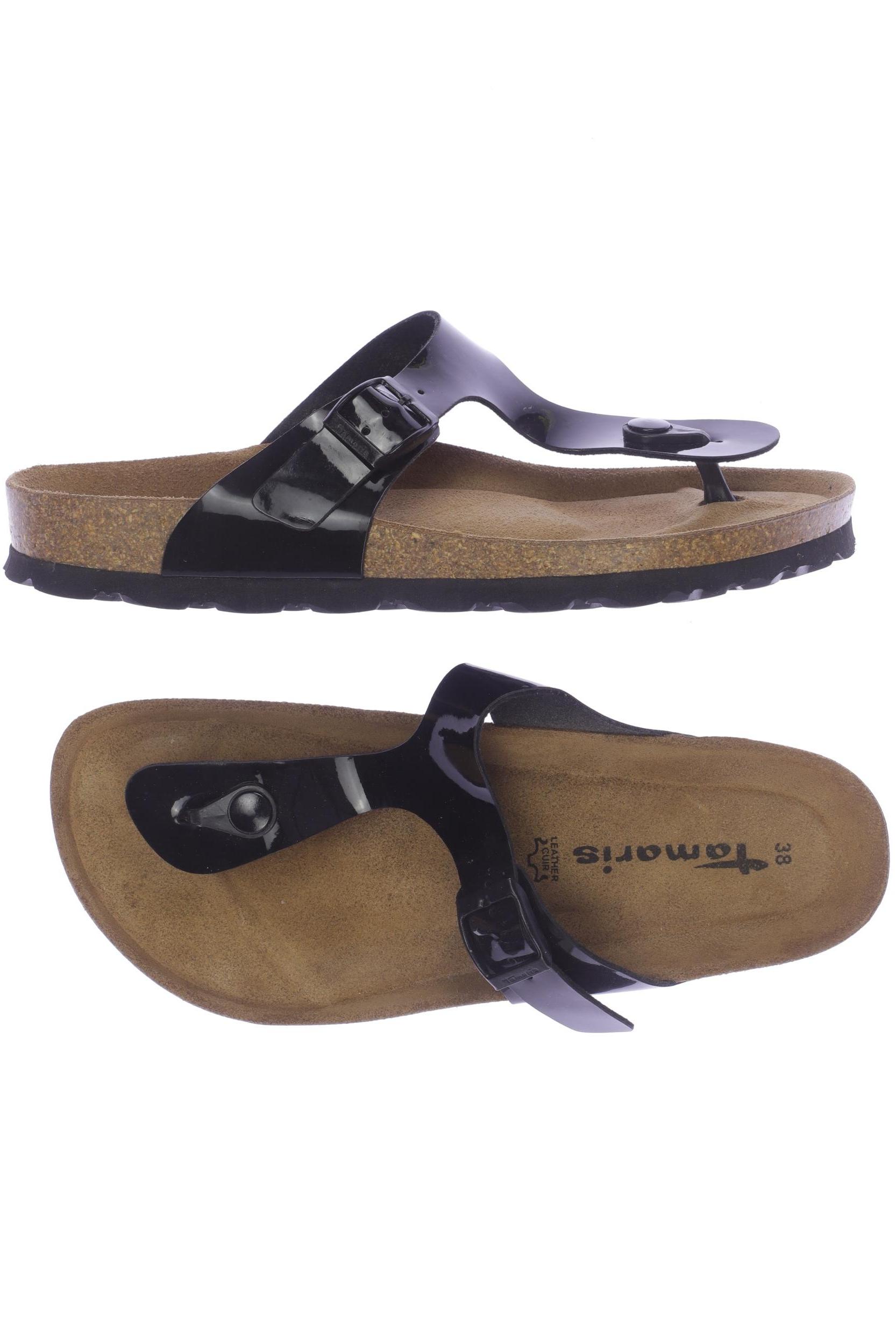 

Tamaris Damen Sandale, schwarz, Gr. 38