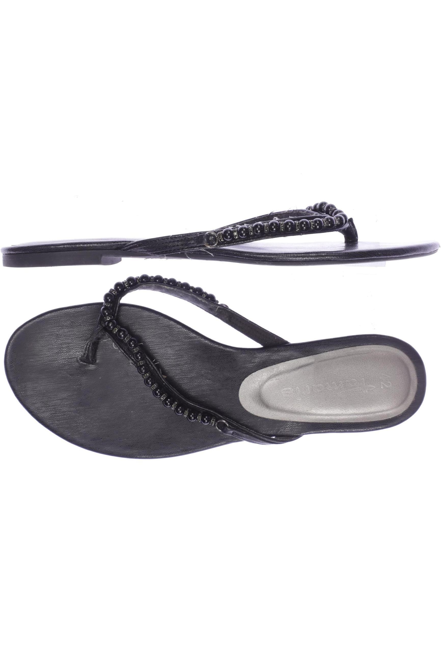 

Tamaris Damen Sandale, schwarz