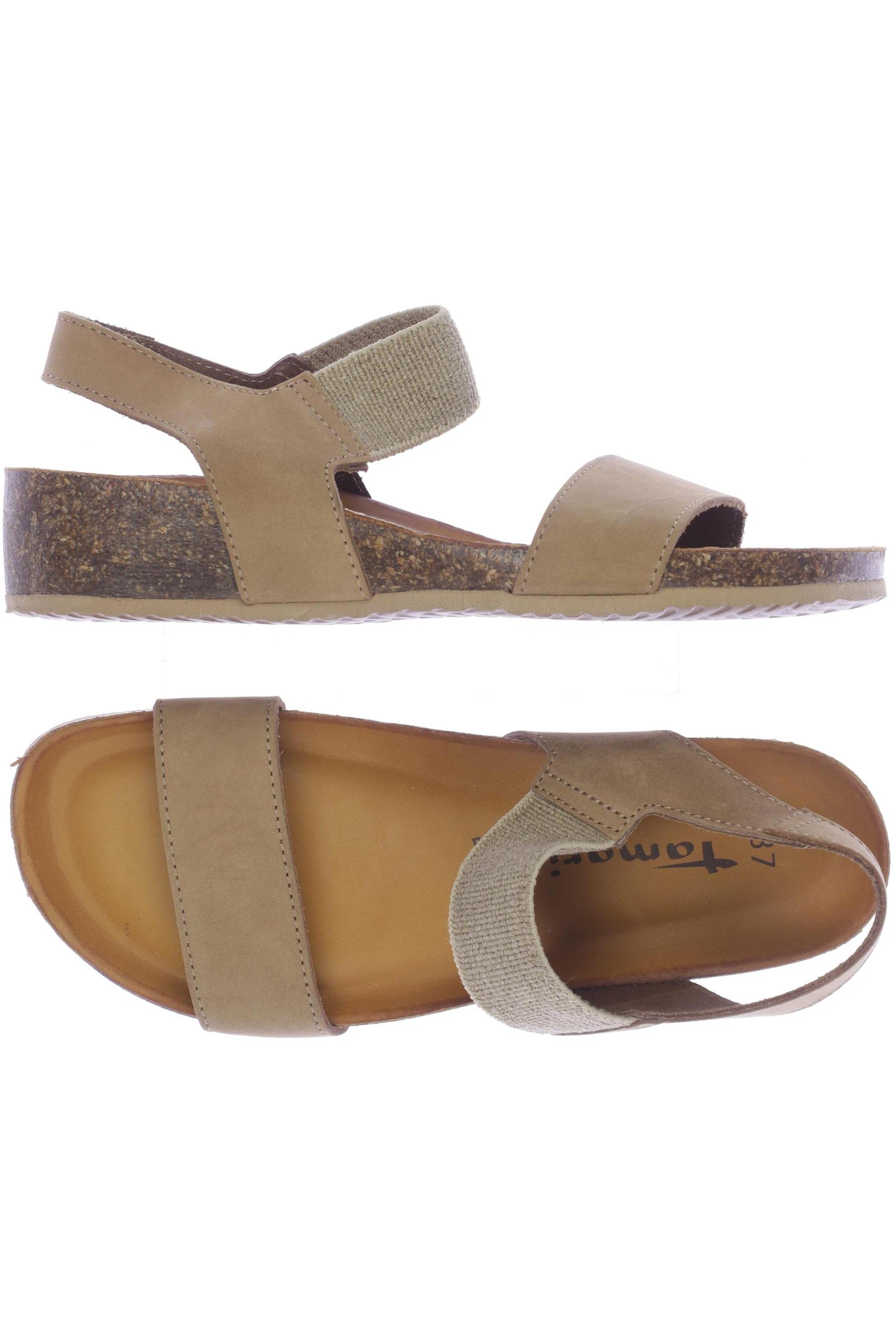 

Tamaris Damen Sandale, beige, Gr. 37