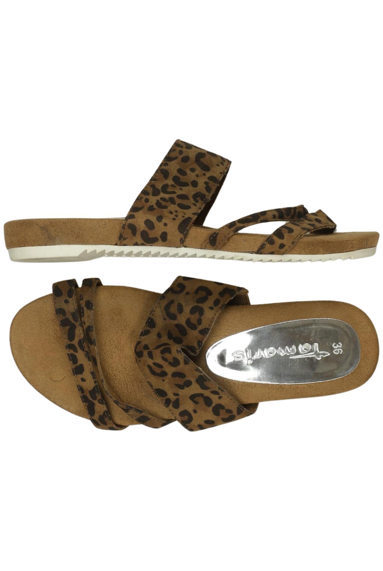 

Tamaris Damen Sandale, braun, Gr. 36