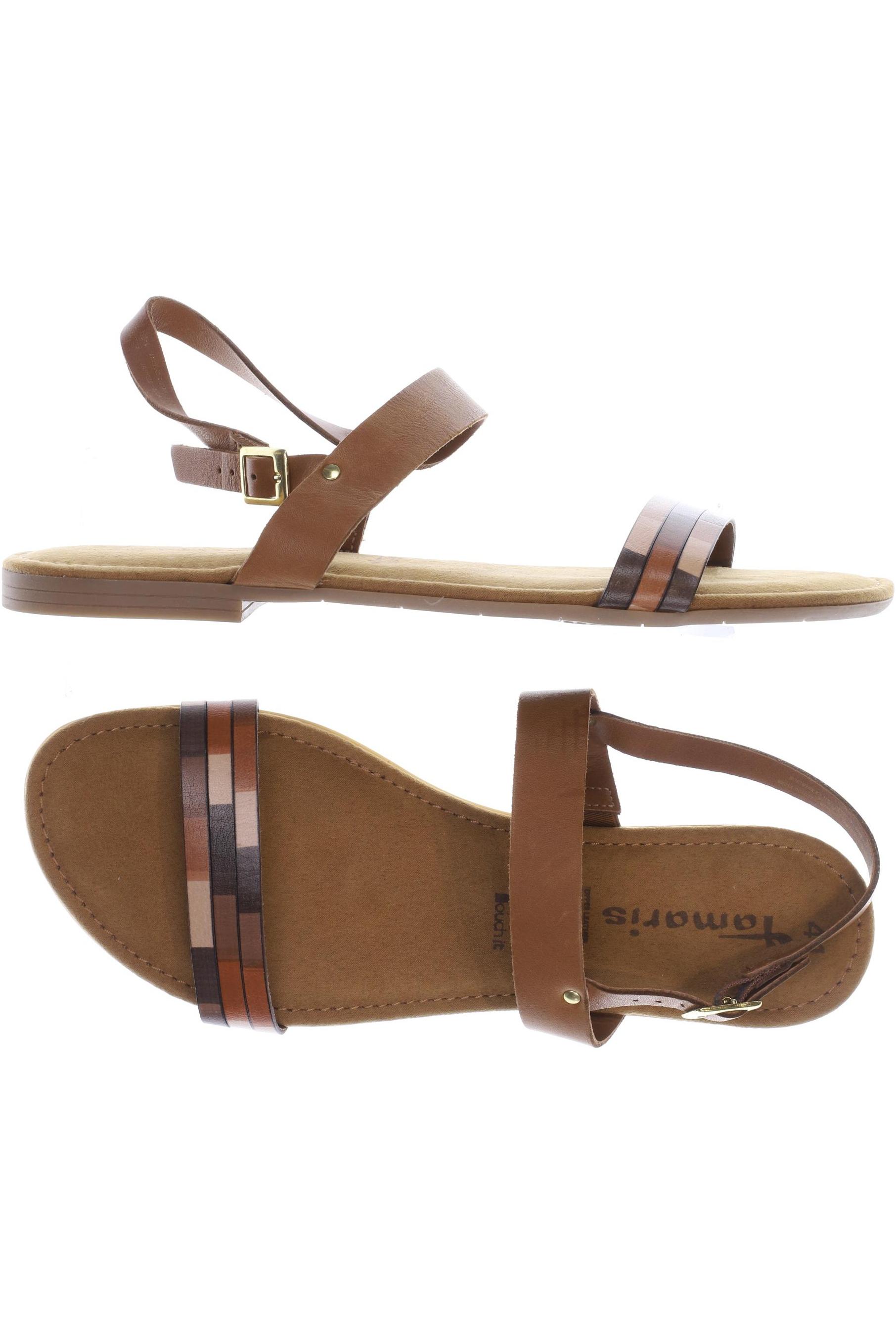 

Tamaris Damen Sandale, braun, Gr. 41