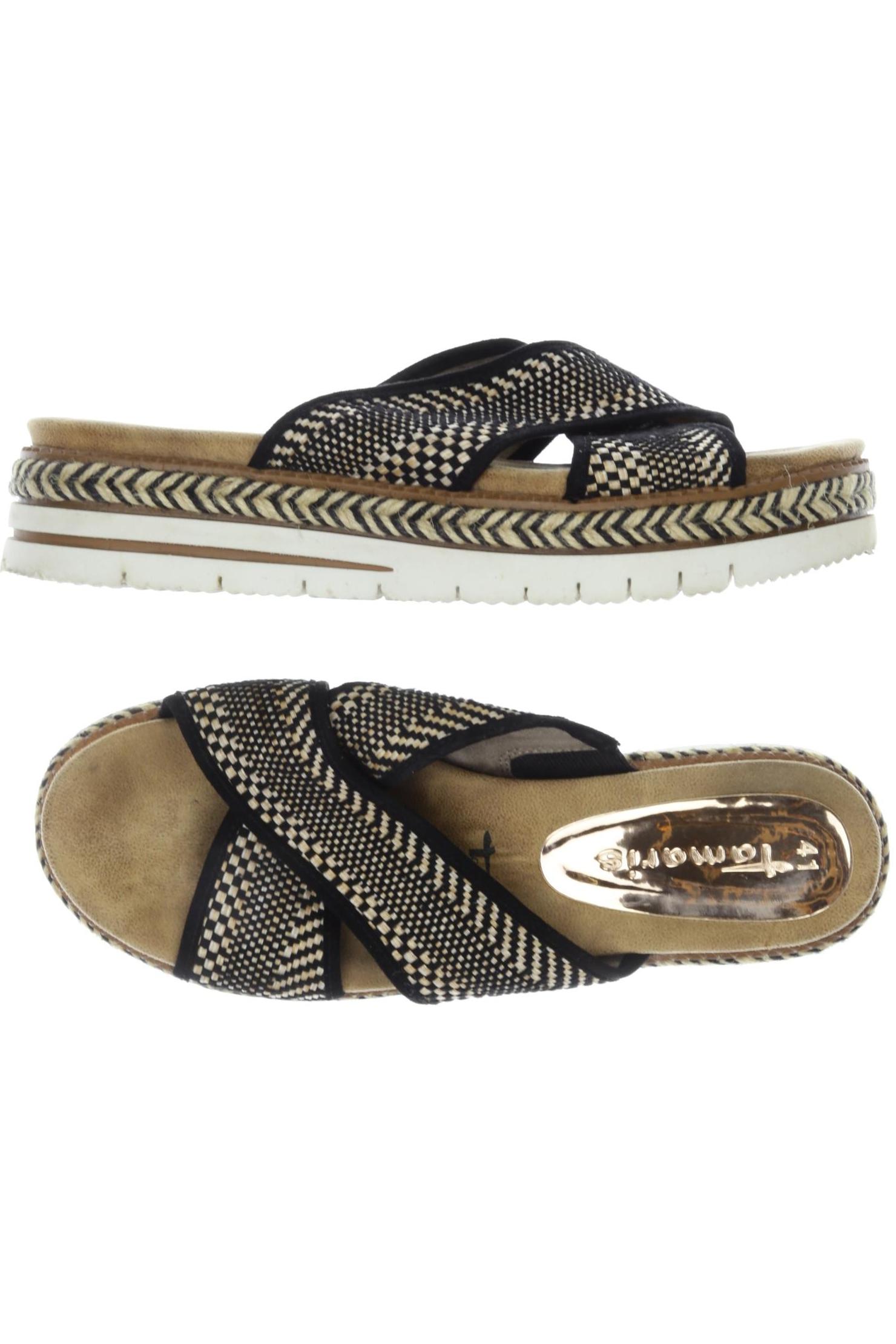 

Tamaris Damen Sandale, schwarz, Gr. 41