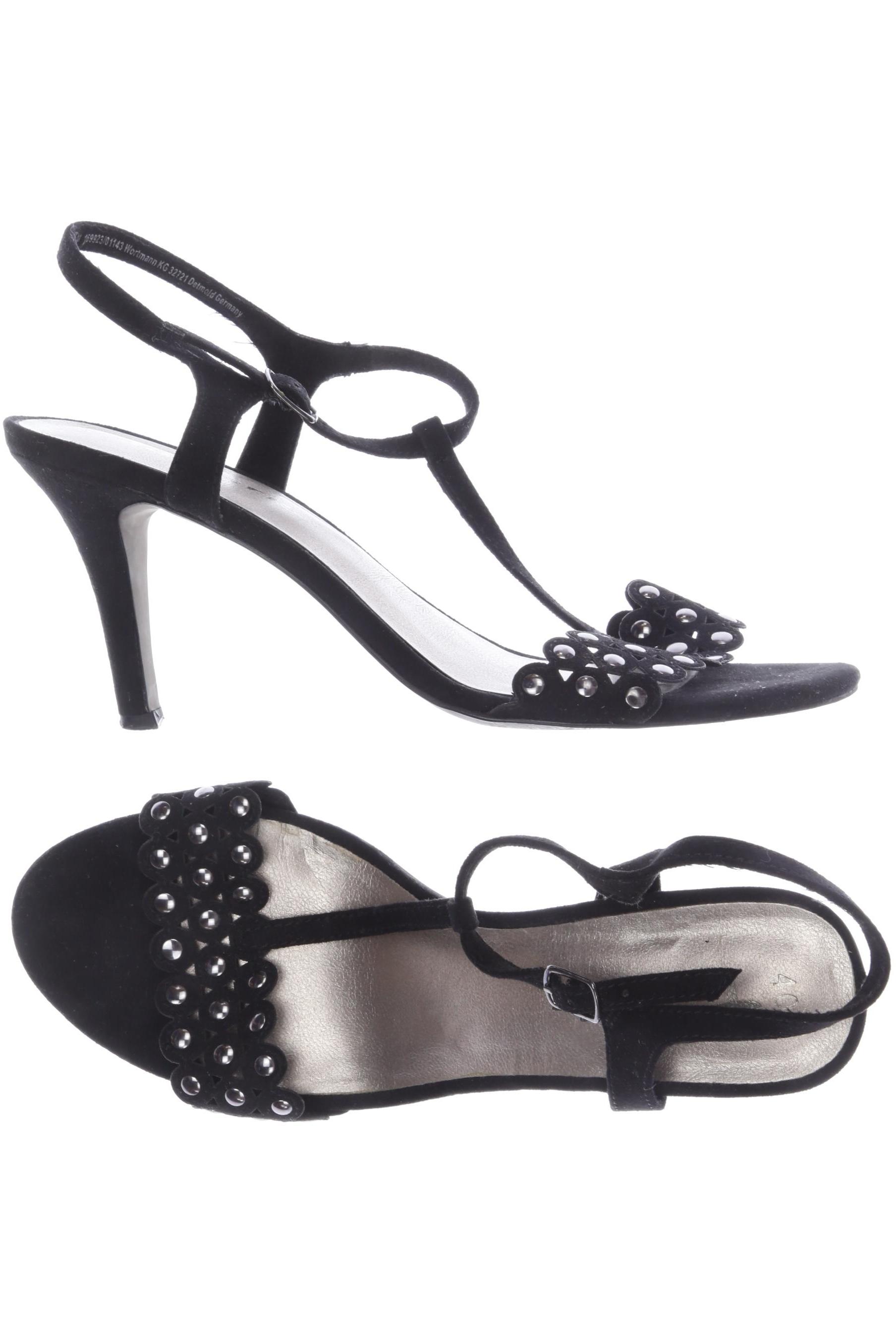 

Tamaris Damen Sandale, schwarz, Gr. 40