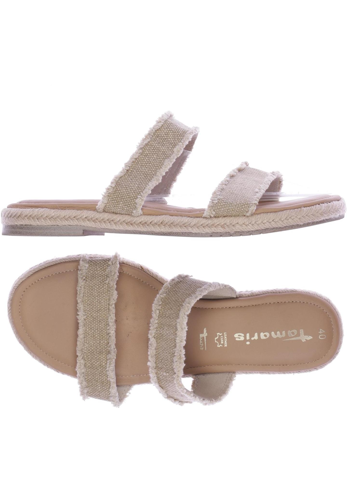 

Tamaris Damen Sandale, beige, Gr. 40