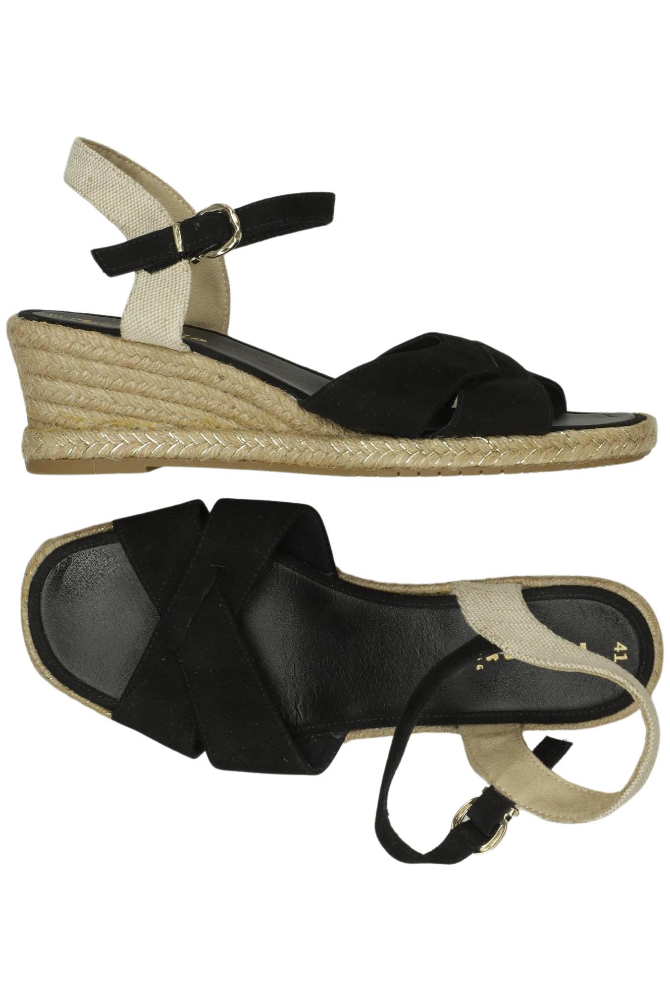 

Tamaris Damen Sandale, schwarz, Gr. 41