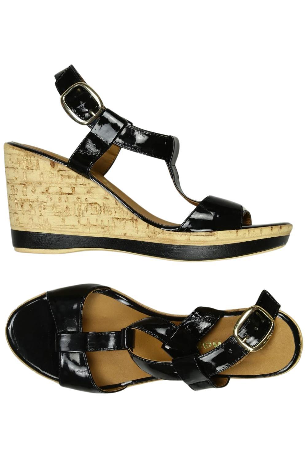 

Tamaris Damen Sandale, schwarz, Gr. 39