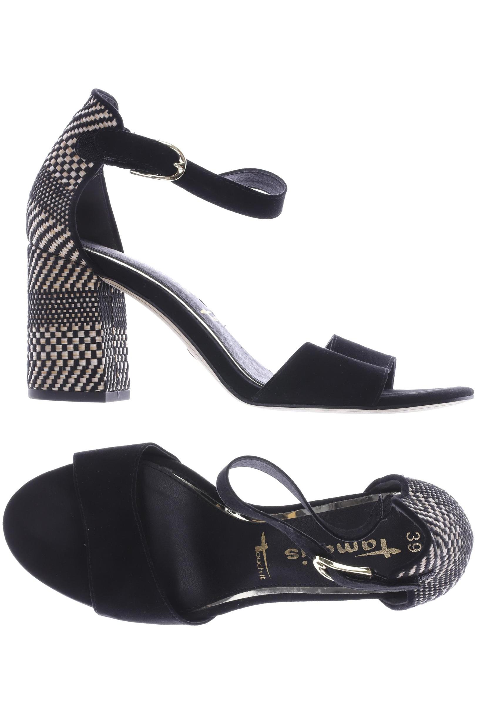 

Tamaris Damen Sandale, schwarz