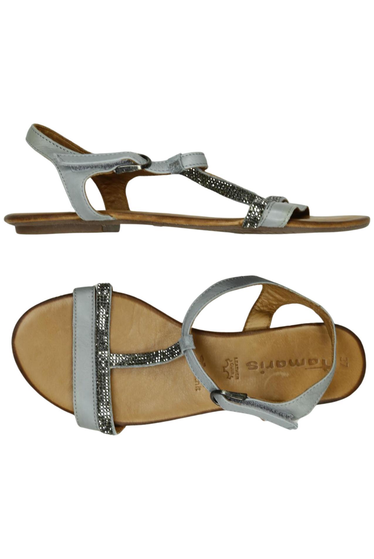 

Tamaris Damen Sandale, grau, Gr. 37