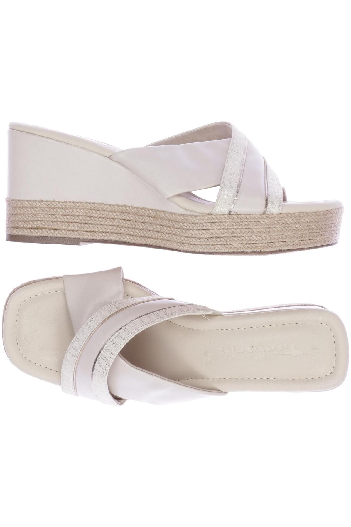 

Tamaris Damen Sandale, beige, Gr. 41