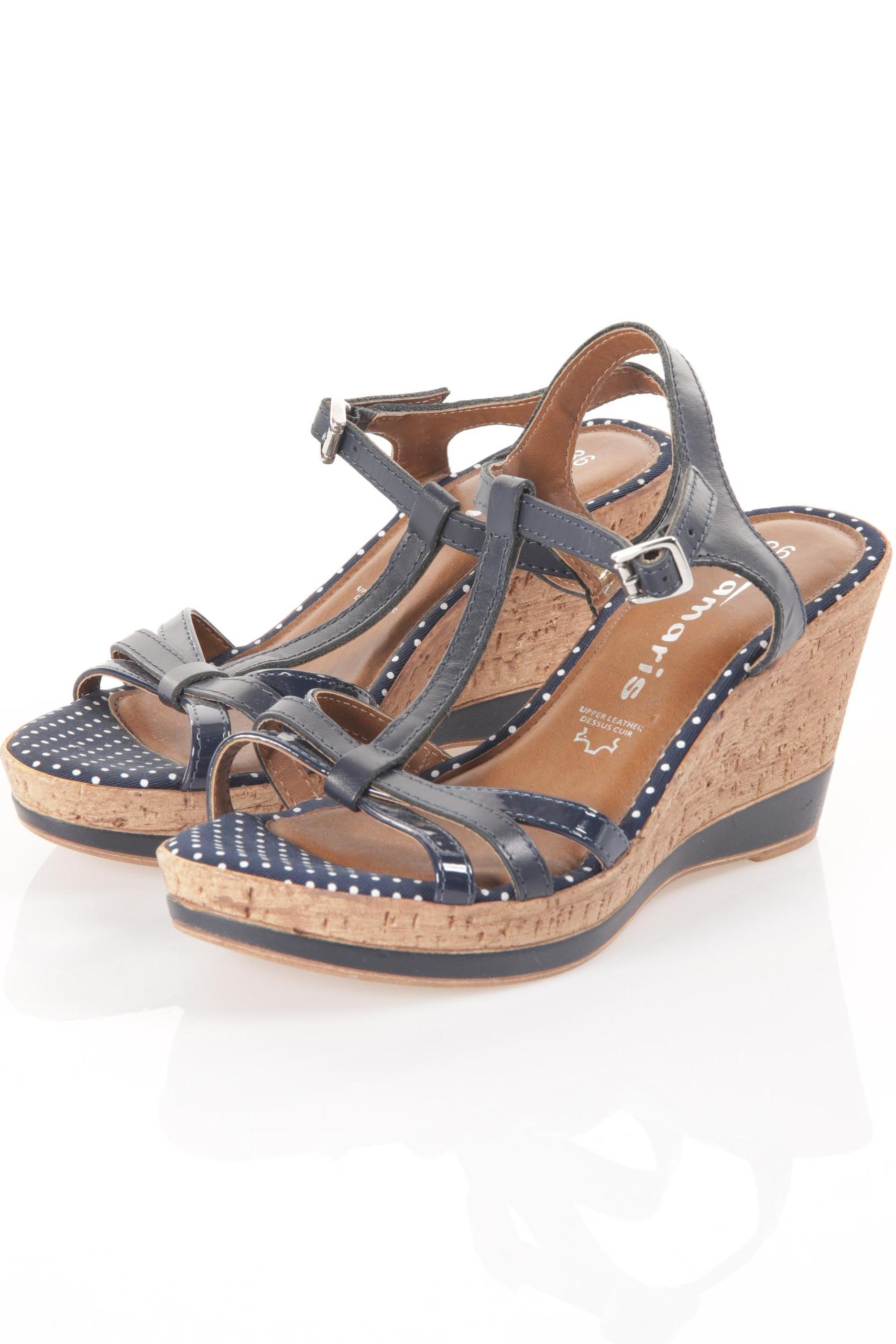 

Tamaris Damen Sandale, marineblau