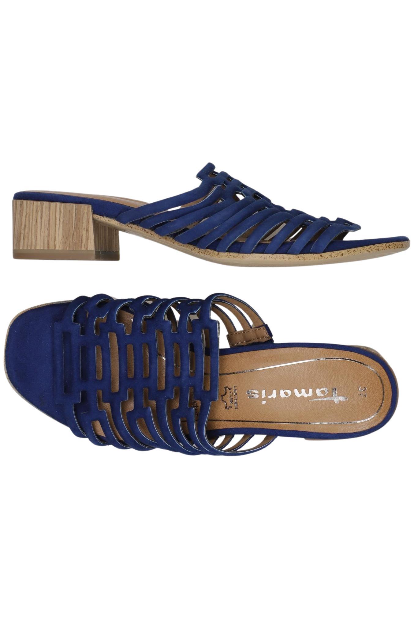 

Tamaris Damen Sandale, marineblau, Gr. 37