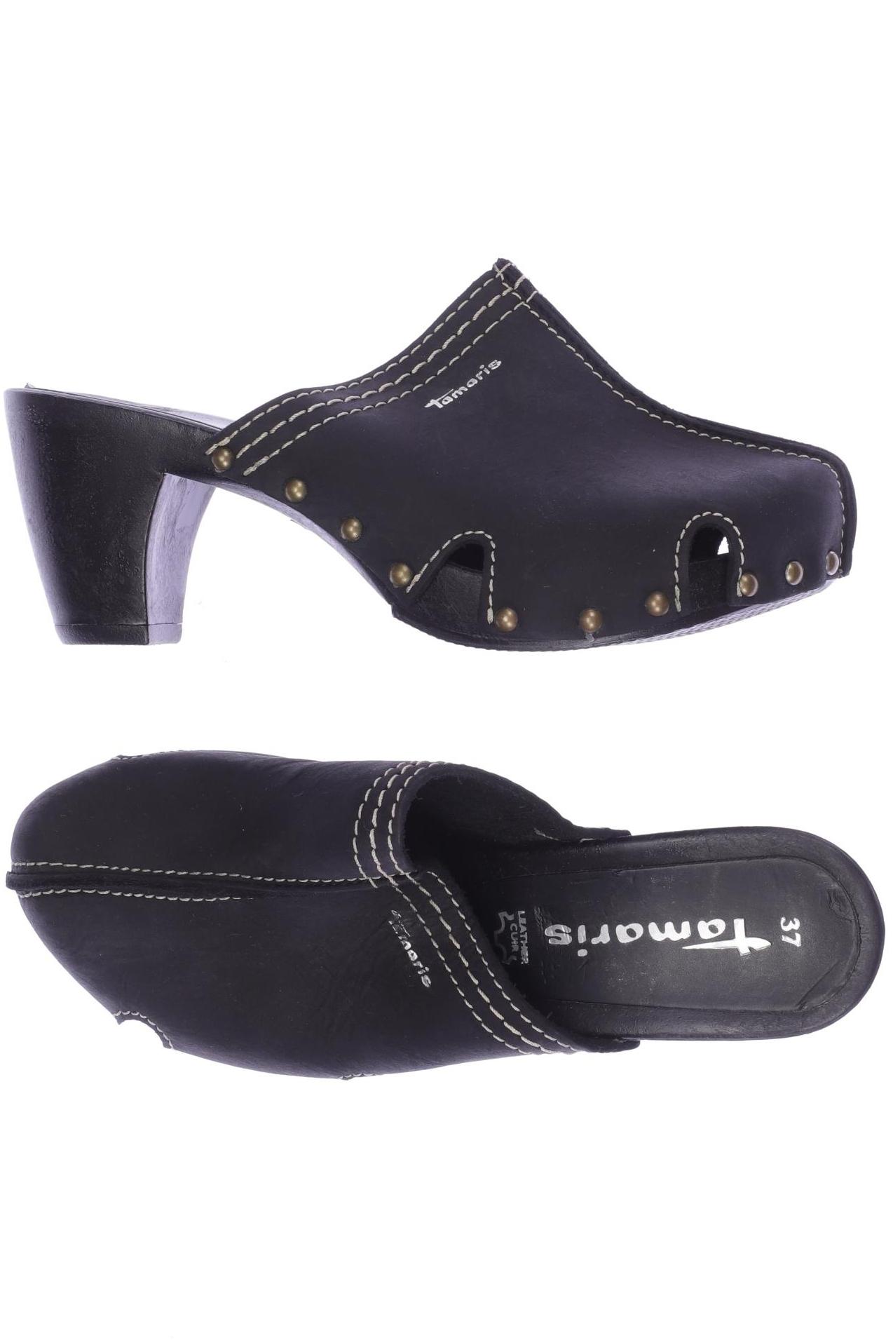 

Tamaris Damen Sandale, schwarz, Gr. 37
