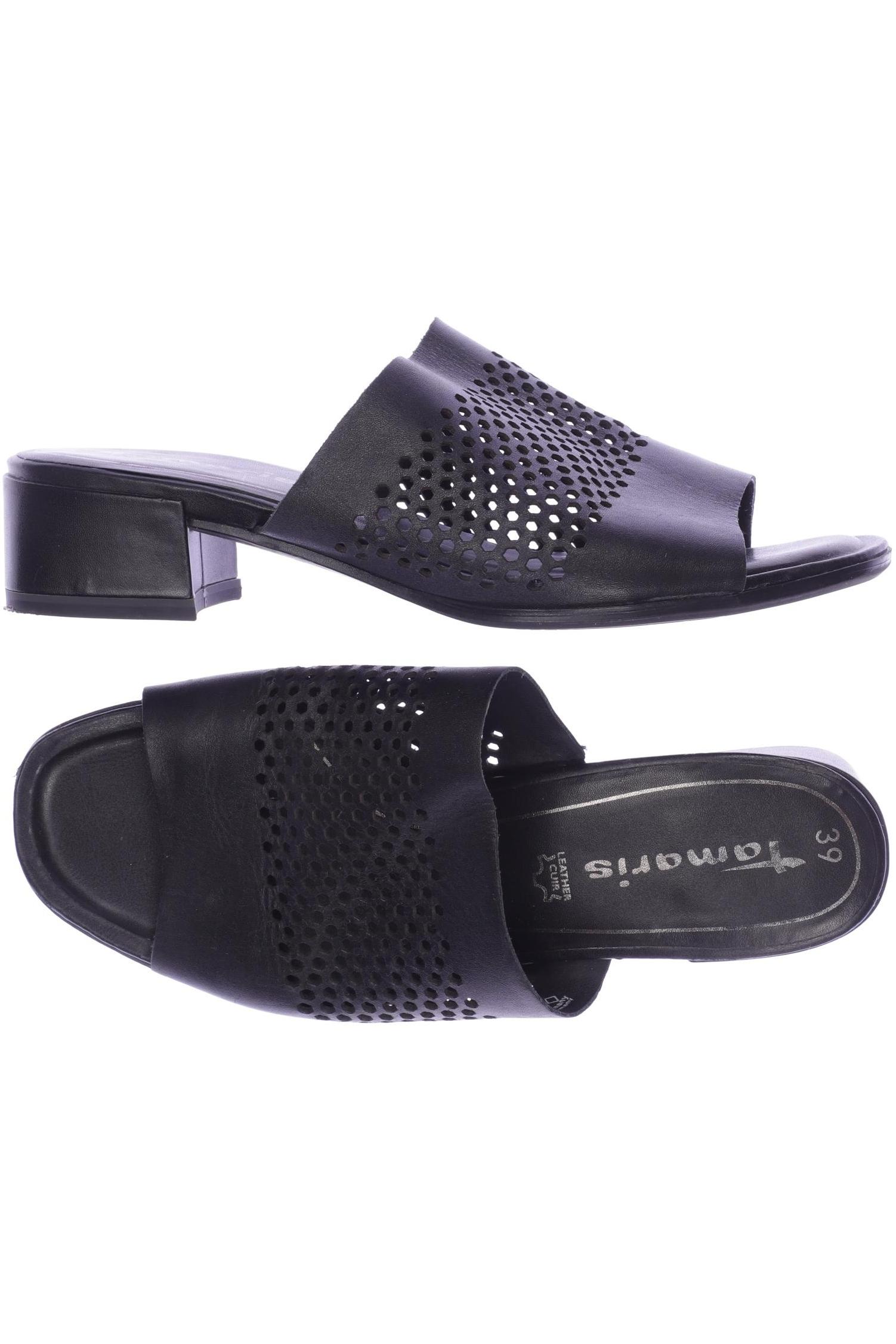 

Tamaris Damen Sandale, schwarz, Gr. 39