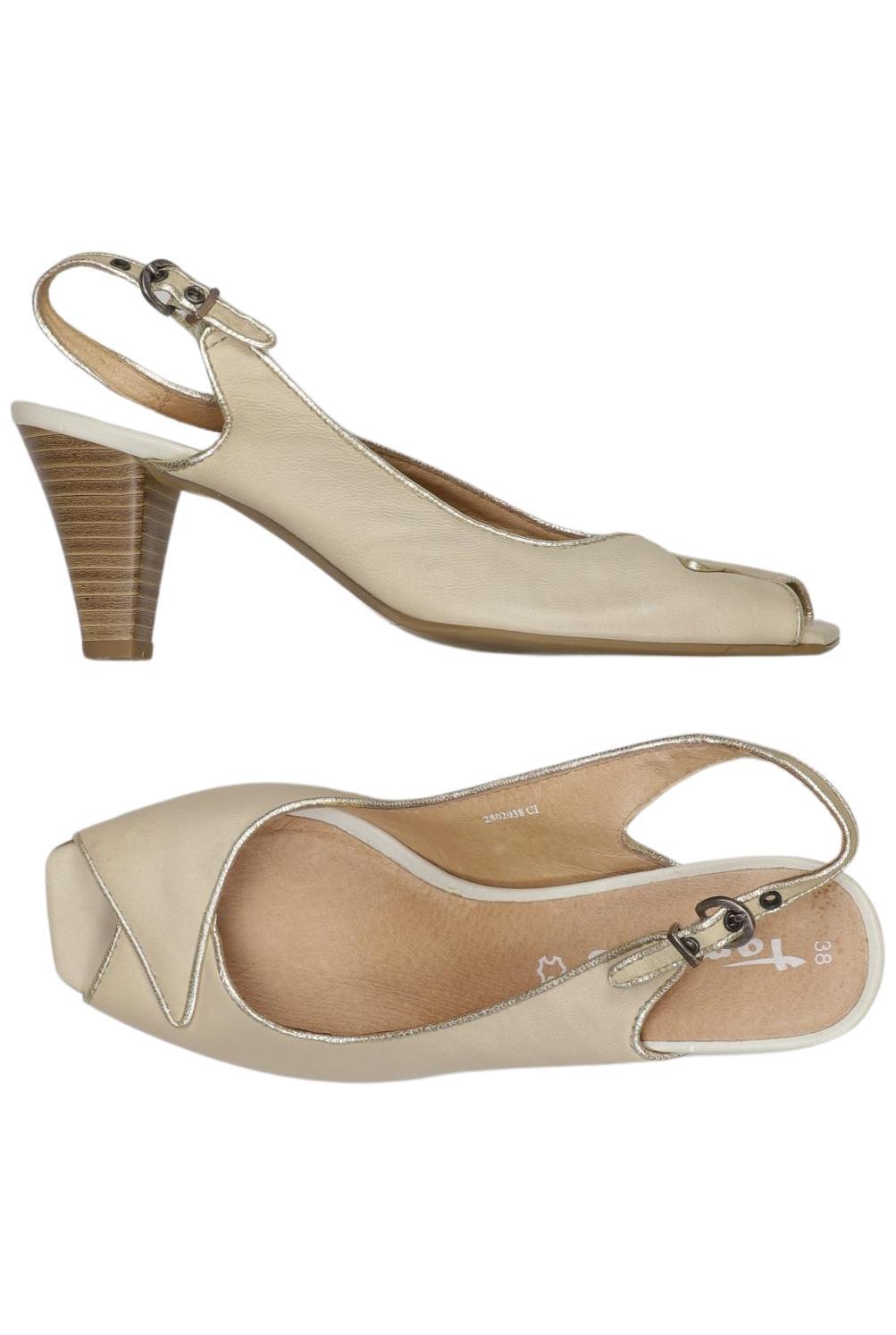 

Tamaris Damen Sandale, beige, Gr. 38