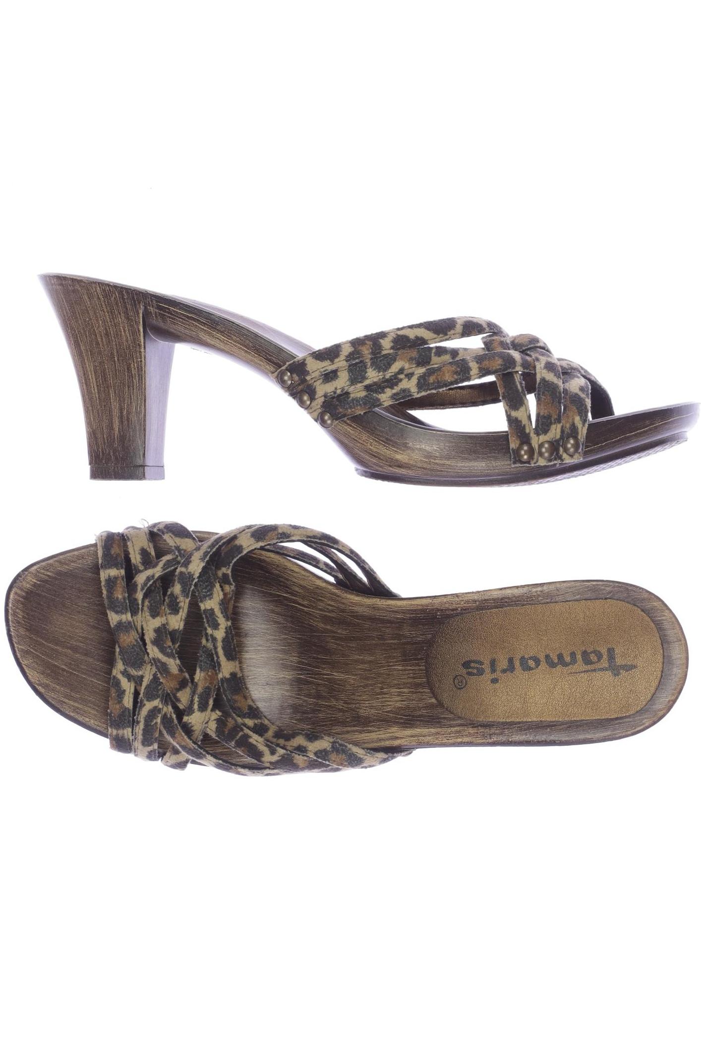 

Tamaris Damen Sandale, beige, Gr. 39