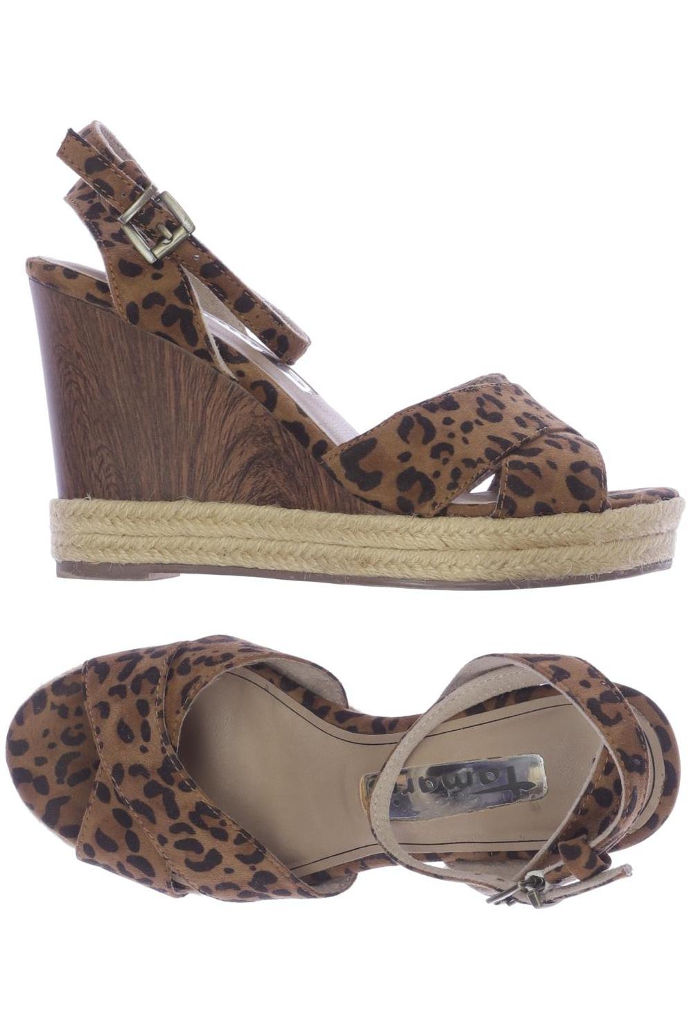

Tamaris Damen Sandale, beige, Gr. 36