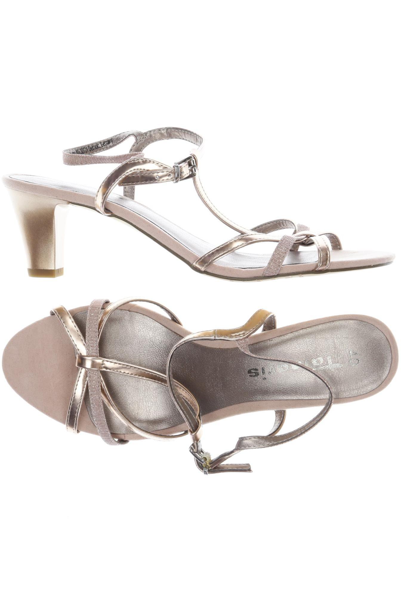

Tamaris Damen Sandale, beige, Gr. 40