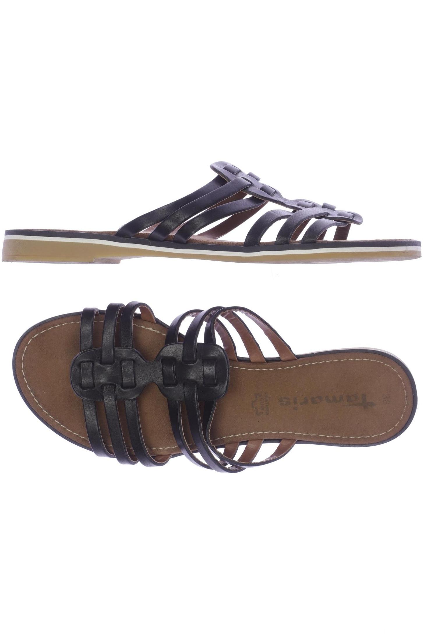 

Tamaris Damen Sandale, schwarz, Gr. 38