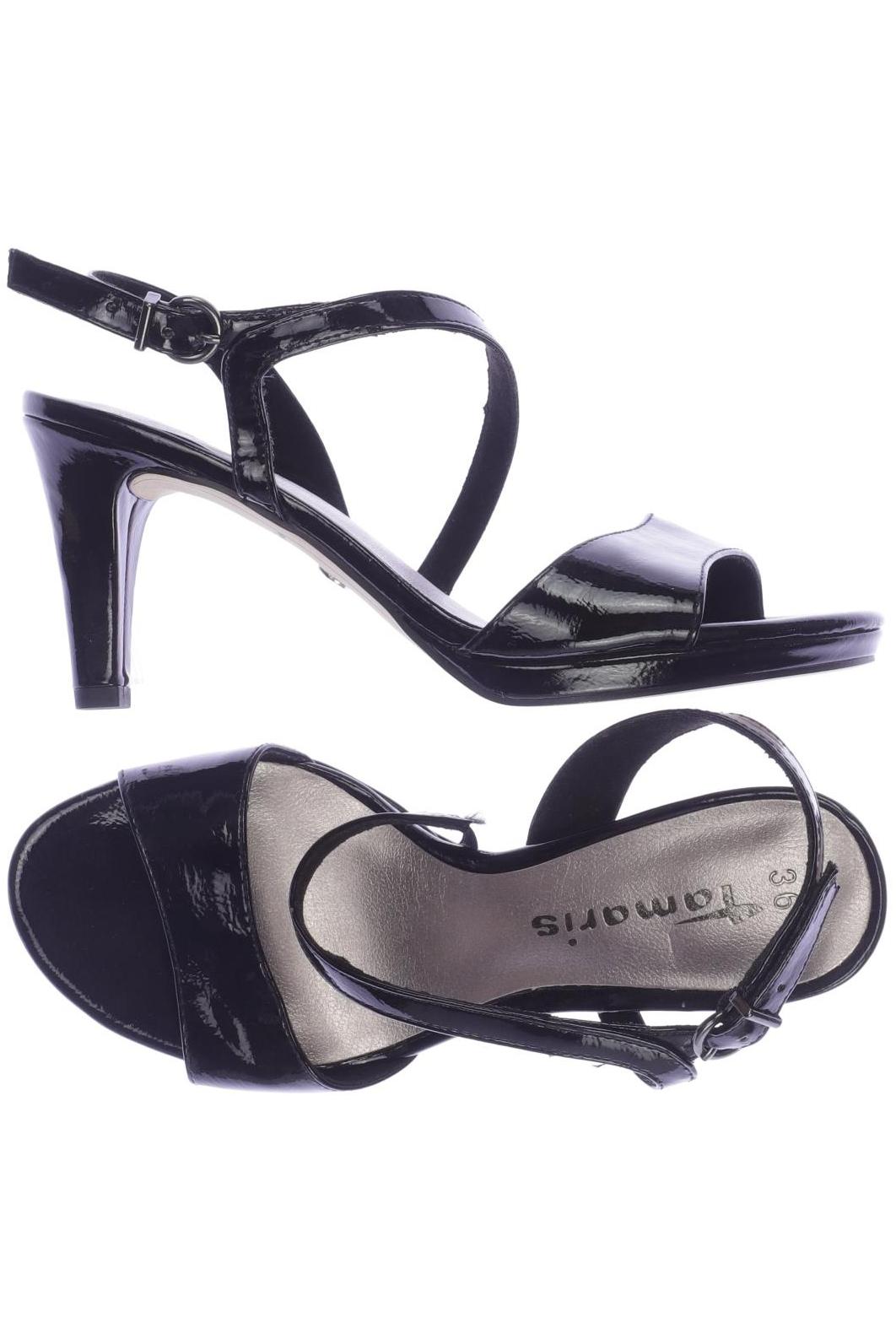 

Tamaris Damen Sandale, schwarz
