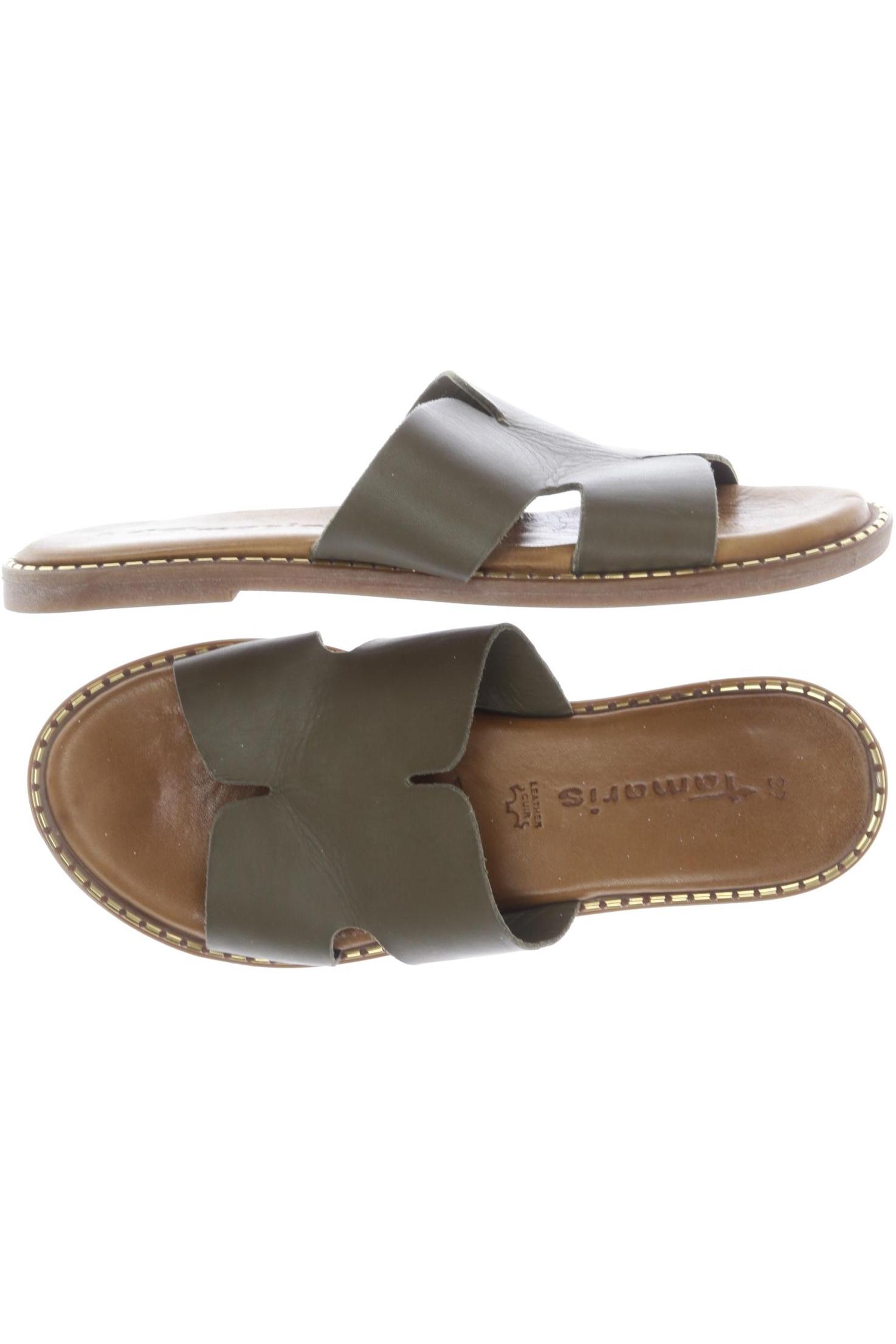 

Tamaris Damen Sandale, grün, Gr. 39